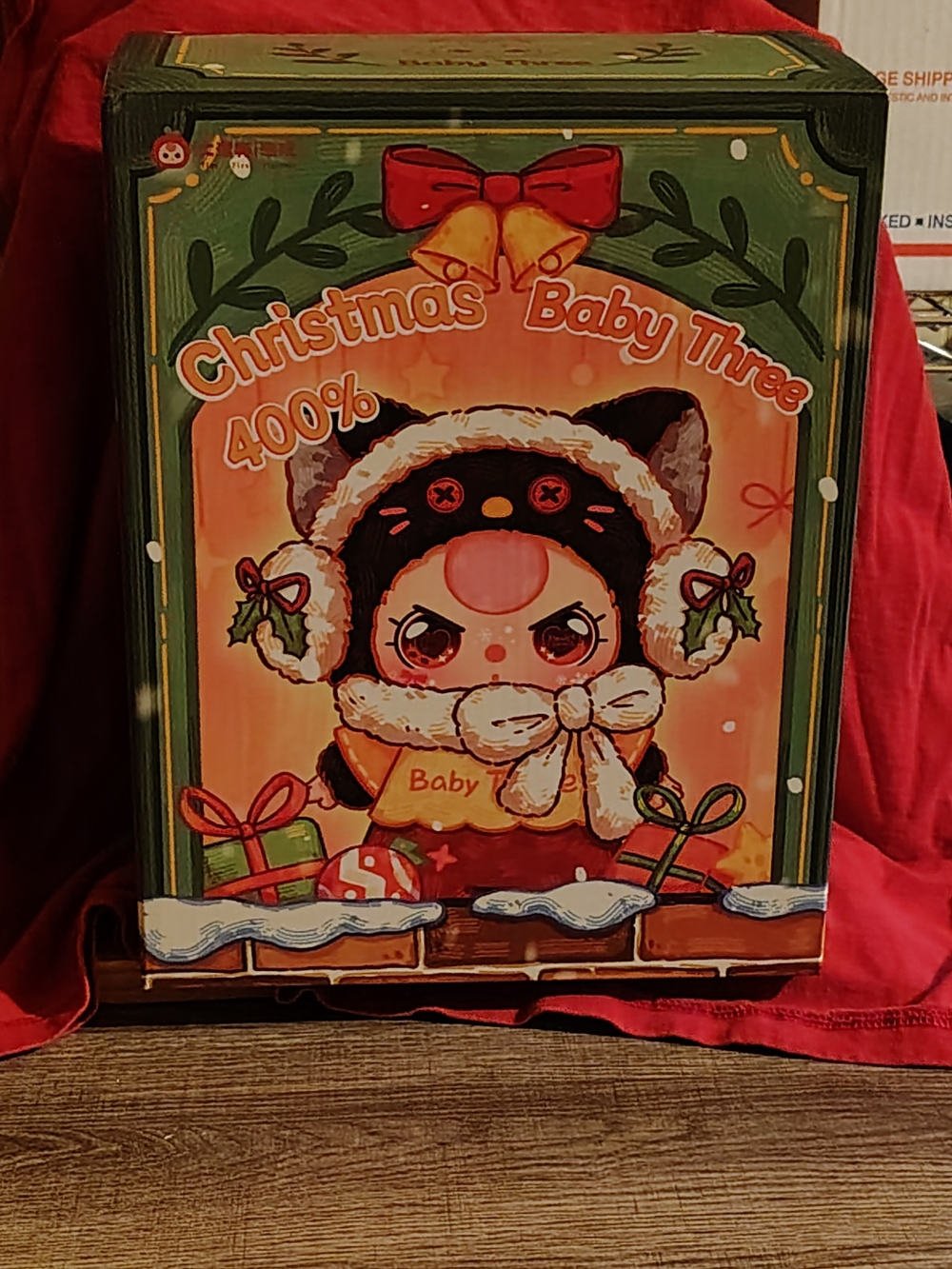 Christmas Baby Three 400% Holiday Plush Collectible Confirmed Wishing Star